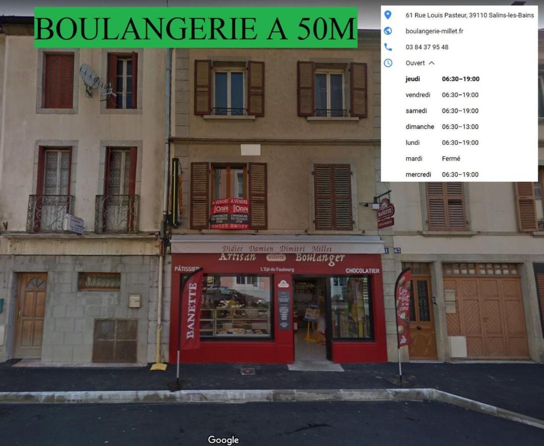 Appartement Cosy 2 Salins Les Bains Ngoại thất bức ảnh